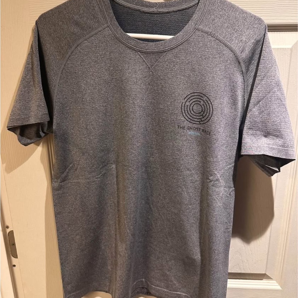men’s lululemon ghost race boston shirt